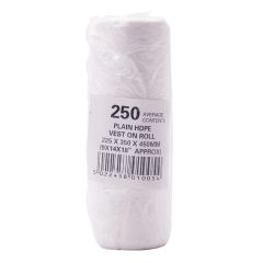 9 x 14 x 18" HD Vest Knot Bag On A Roll 8Mµ Boxed 5000